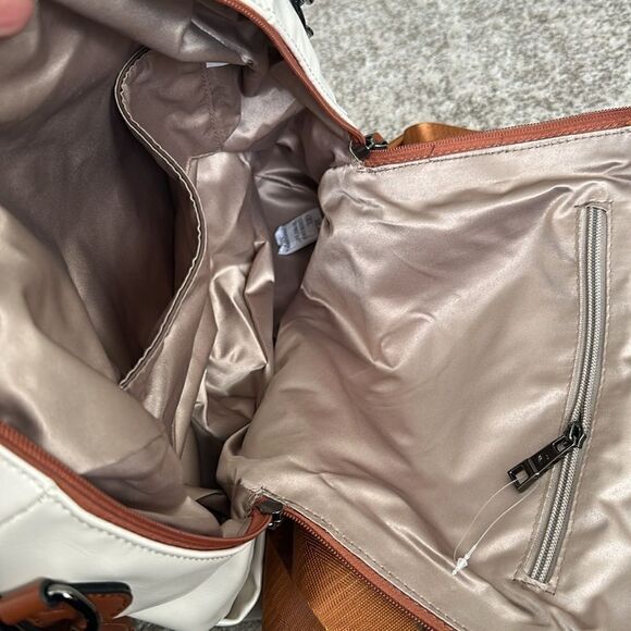 Cluci Greene Vegan Soft Leather Backpack Leather Purse For Work And Study - Picture 7 of 9